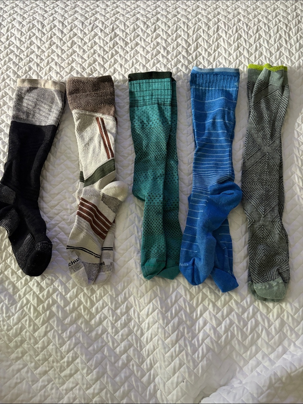 Sockwell Women's Knee-High Compression Socks Bundle 5 Pairs (Small)